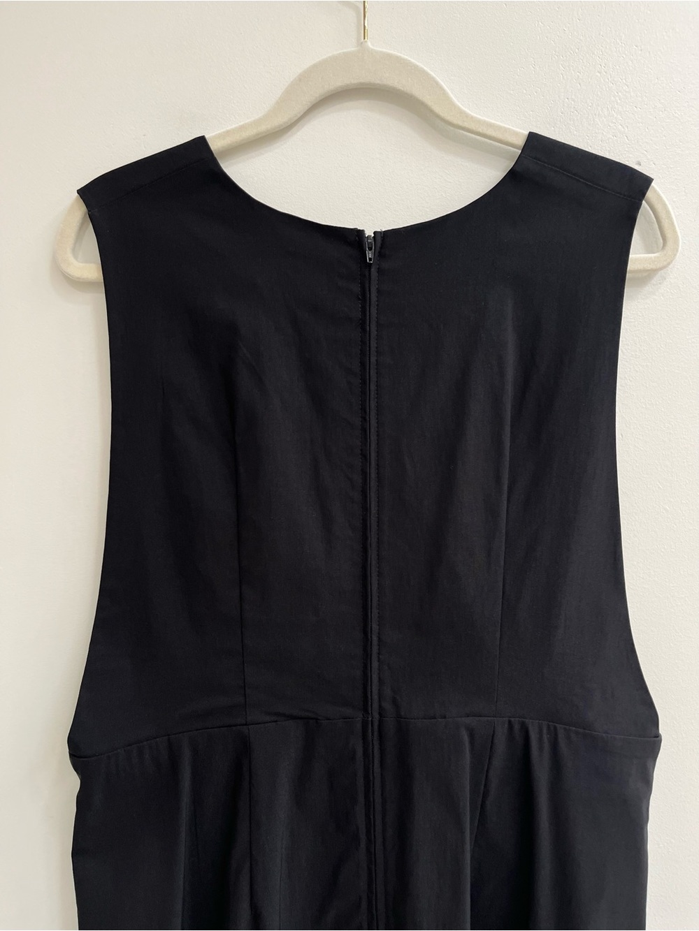 Hell Bunny Pinafore Apron Layering Sheath Midi Dress Black Retro Plus Size 2x — image 5 of 8